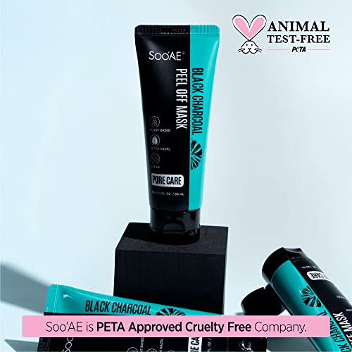 Korean Black Charcoal Peel Off Mask