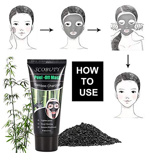 Charcoal Blackhead Peel Off Mask, 120ml
