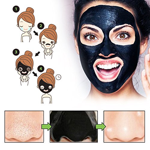 Activated Charcoal Blackhead Mask with Applicator