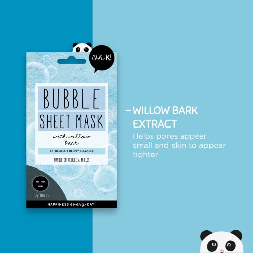 Charcoal Bubble O2 Sheet Mask - 31g