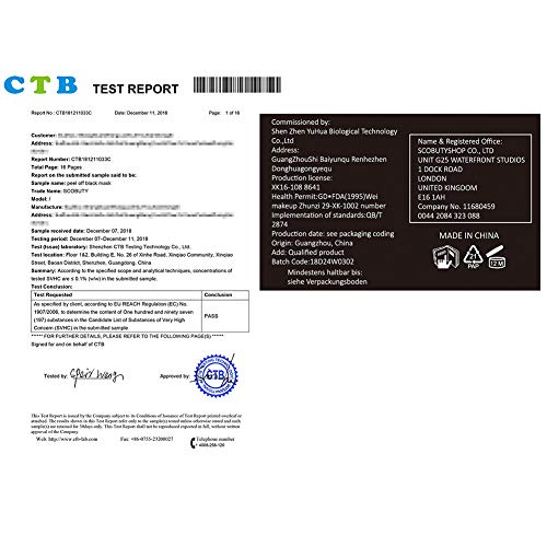 Charcoal Blackhead Peel Off Mask, 120ml