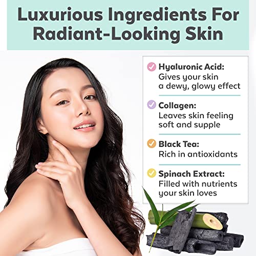 Charcoal Mud Mask Set - 8 Pack