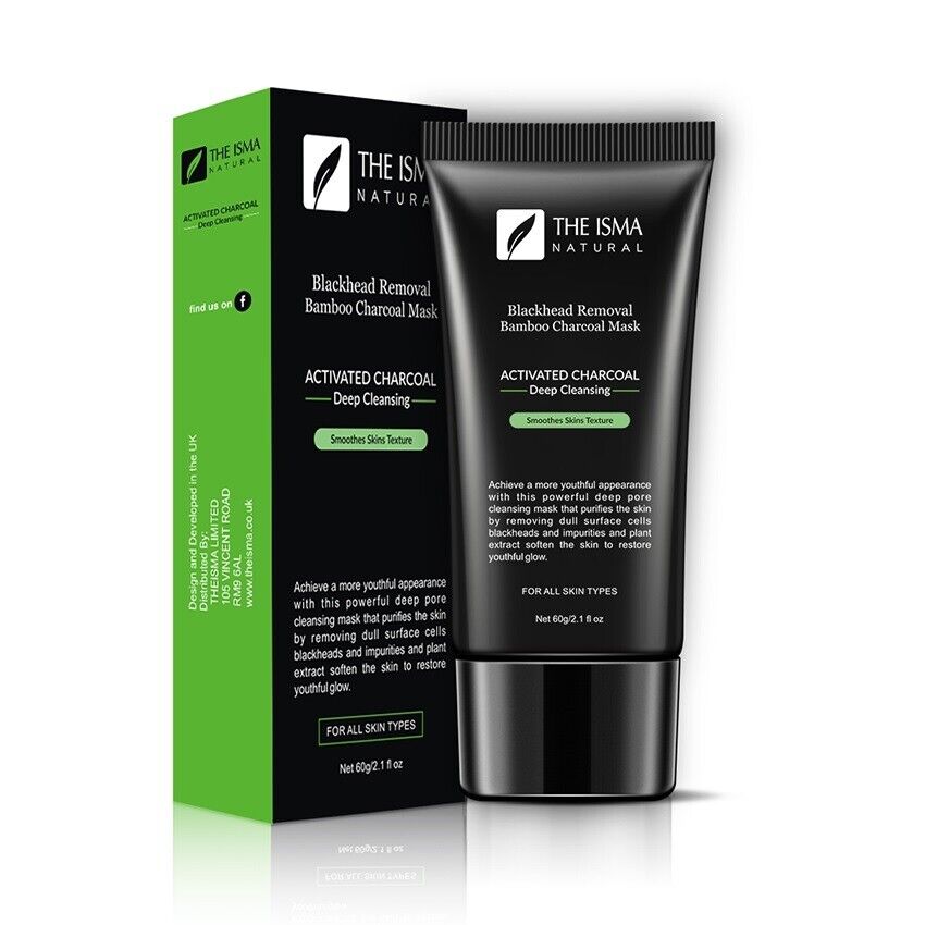 Activated Charcoal Blackhead Remover Face Mask