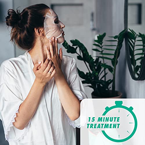 20 Happy Skin Sheet Masks with Detox & Brightening