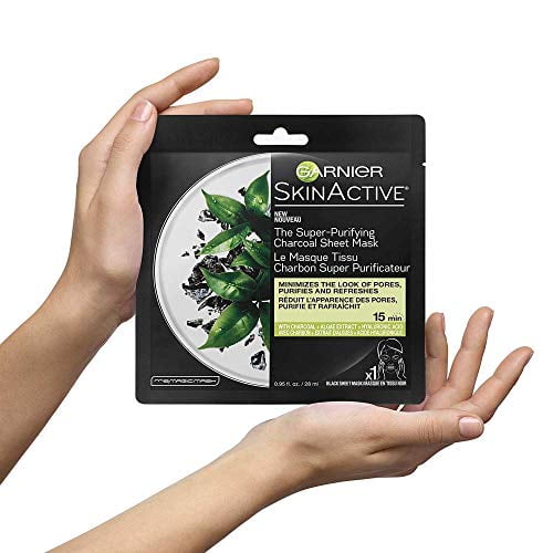 Garnier Charcoal Sheet Mask - Purifying Power!