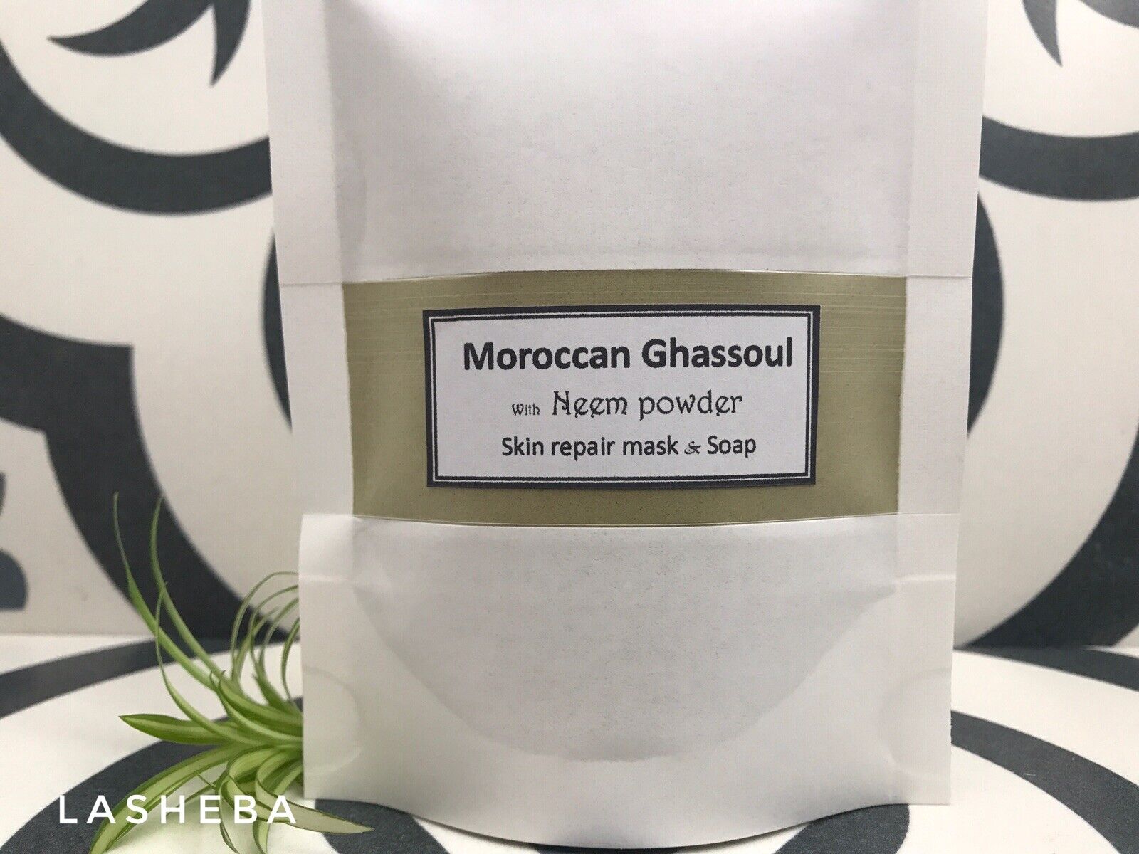 Organic Rhassoul Moroccan Clay Mask - Vegan Formula