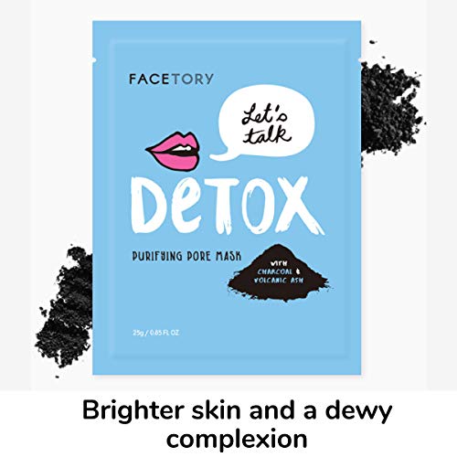 Purifying Sheet Mask with Charcoal and Volcanic Ash