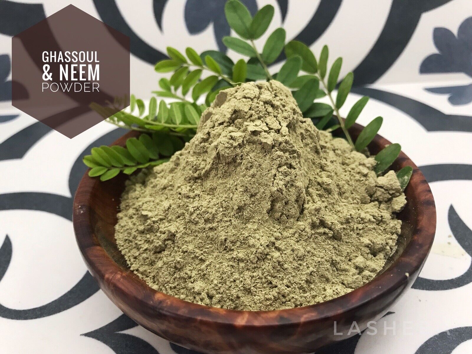 Organic Rhassoul Moroccan Clay Mask - Vegan Formula