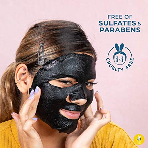 Purifying Sheet Mask with Charcoal and Volcanic Ash