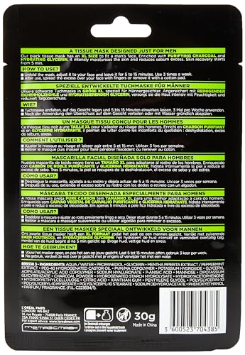 Charcoal Purifying Men's Mud Mask 30g