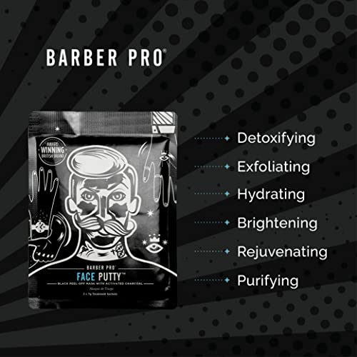 Activated Charcoal Peel Off Mud Mask | Barber Pro