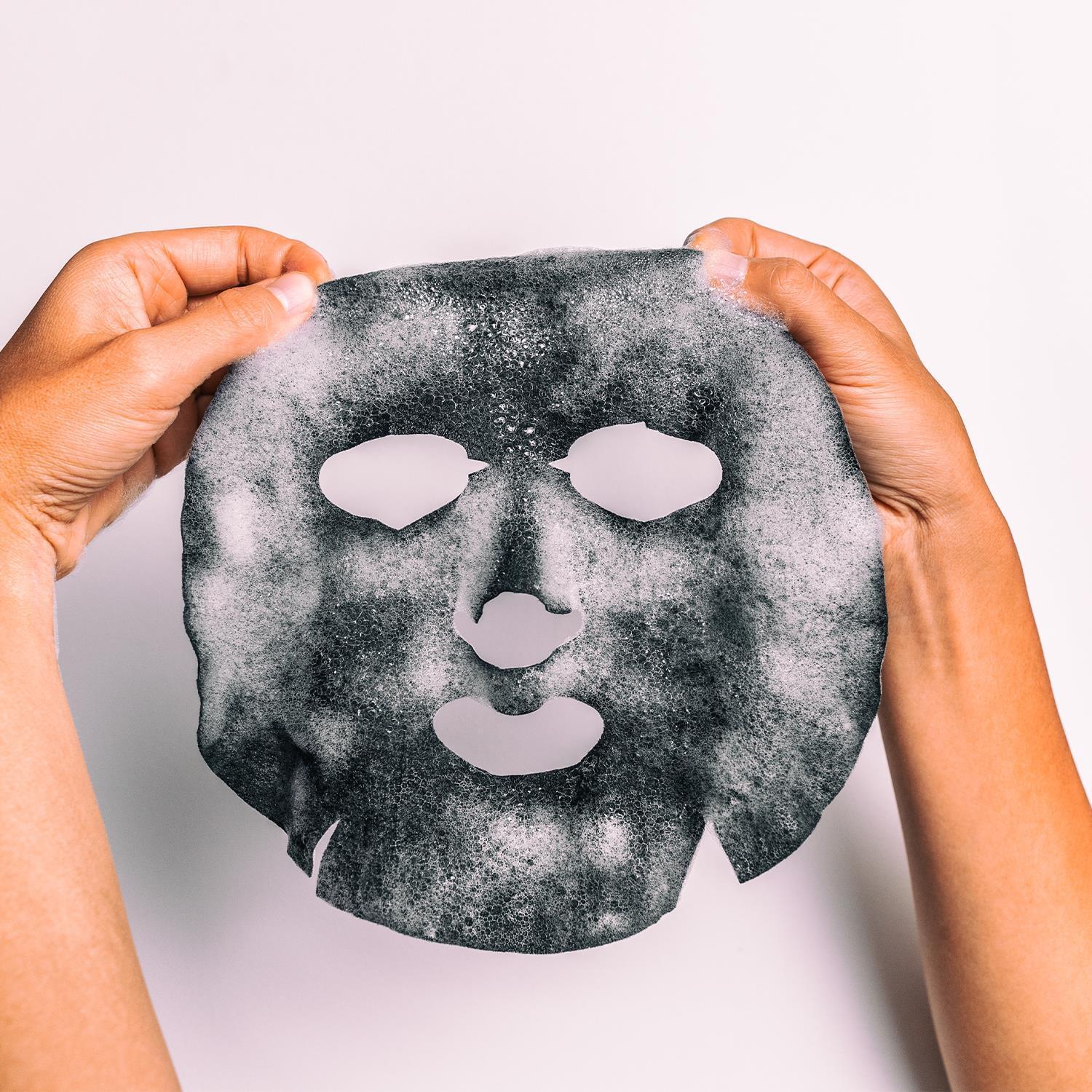 10x Bubble Mud Sheet Mask with Charcoal & Zinc