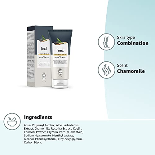 FIND Peel Off Charcoal Mask - 100 ml