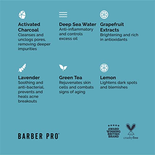 Activated Charcoal Peel Off Mud Mask | Barber Pro