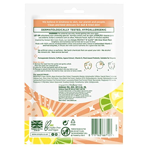 Sensitive Skin Glow 48h Sheet Mask