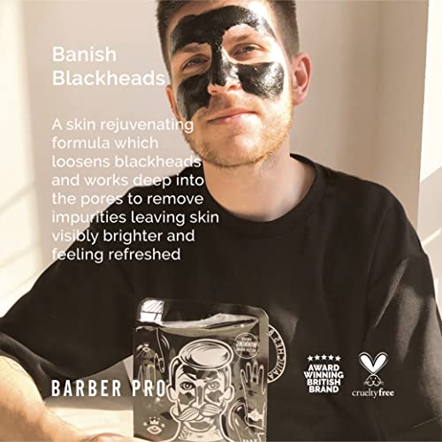 Activated Charcoal Peel Off Mud Mask | Barber Pro