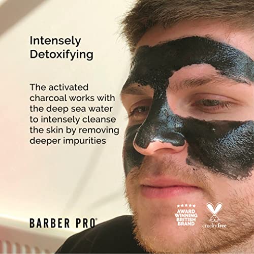Activated Charcoal Peel Off Mud Mask | Barber Pro