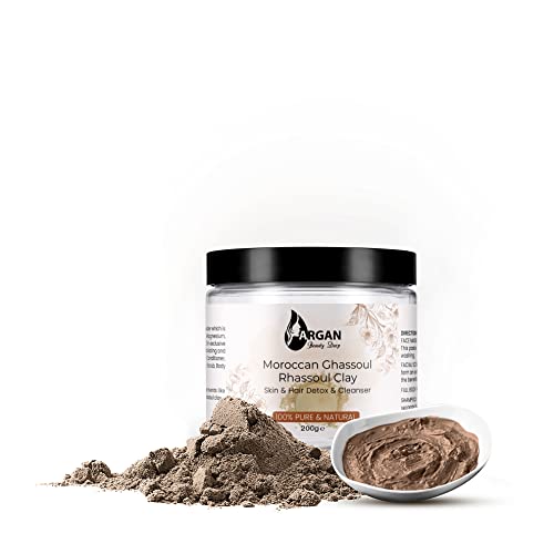 Organic Rhassoul Clay Mud Mask - 200g