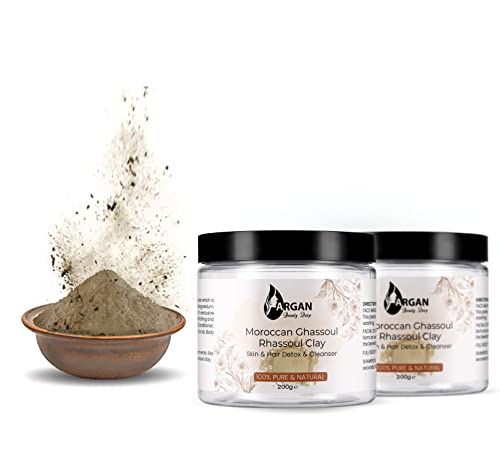 Organic Rhassoul Clay Mud Mask - 200g