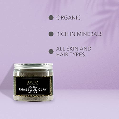 Loelle Rhassoul Clay Powder - Moroccan Natural Cosmetics