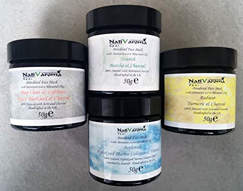 Vegan Turmeric & Charcoal Face Mask