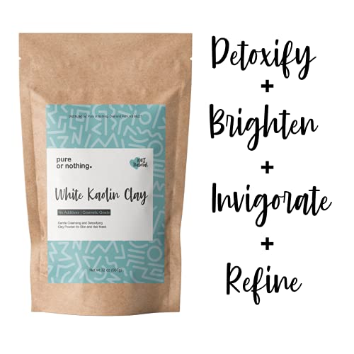 Natural Kaolin White Clay Powder (2 lb)
