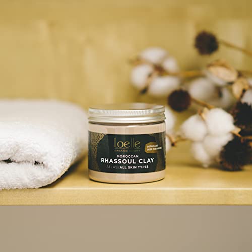 Loelle Rhassoul Clay Powder - Moroccan Natural Cosmetics
