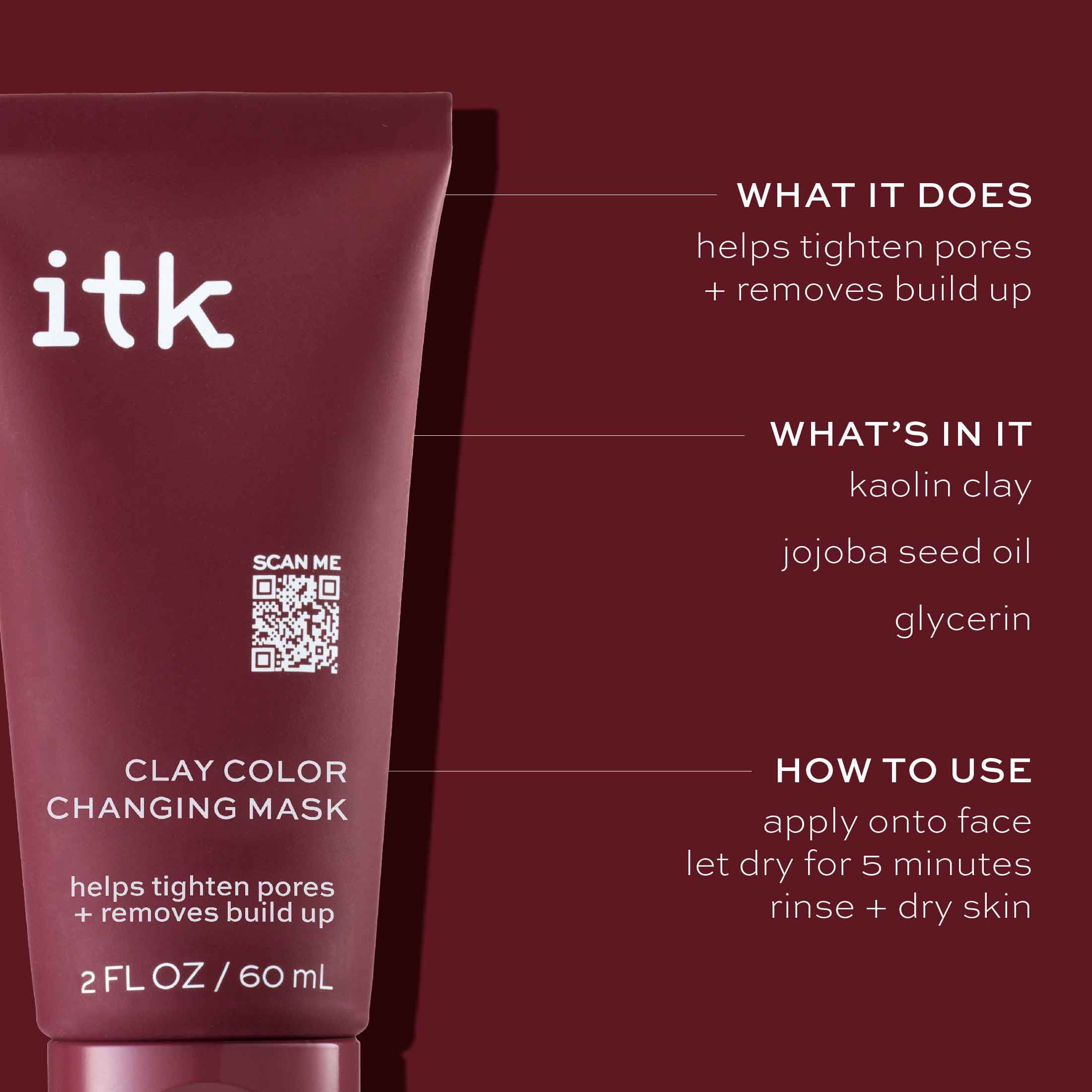 Color-Change Kaolin Mud Mask, 2 oz