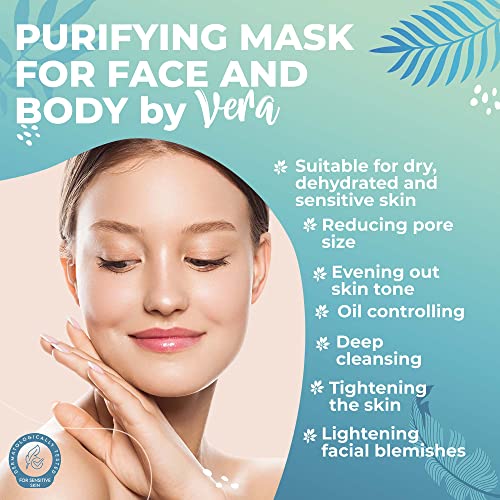Vera Pink Clay Mask & Brush - Acne Healing