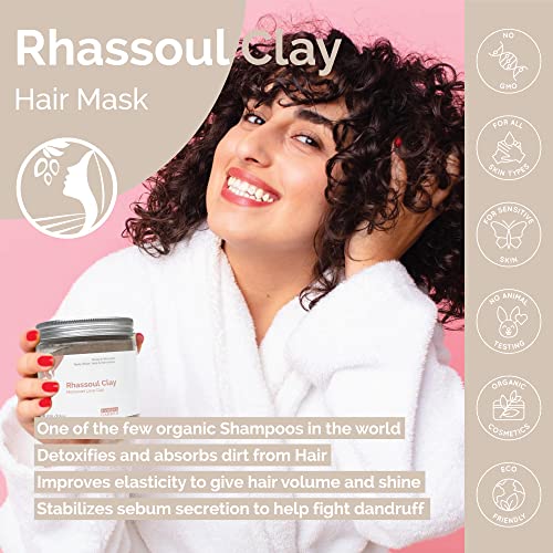 Natural Moroccan Rhassoul Clay Powder - 5.3 oz