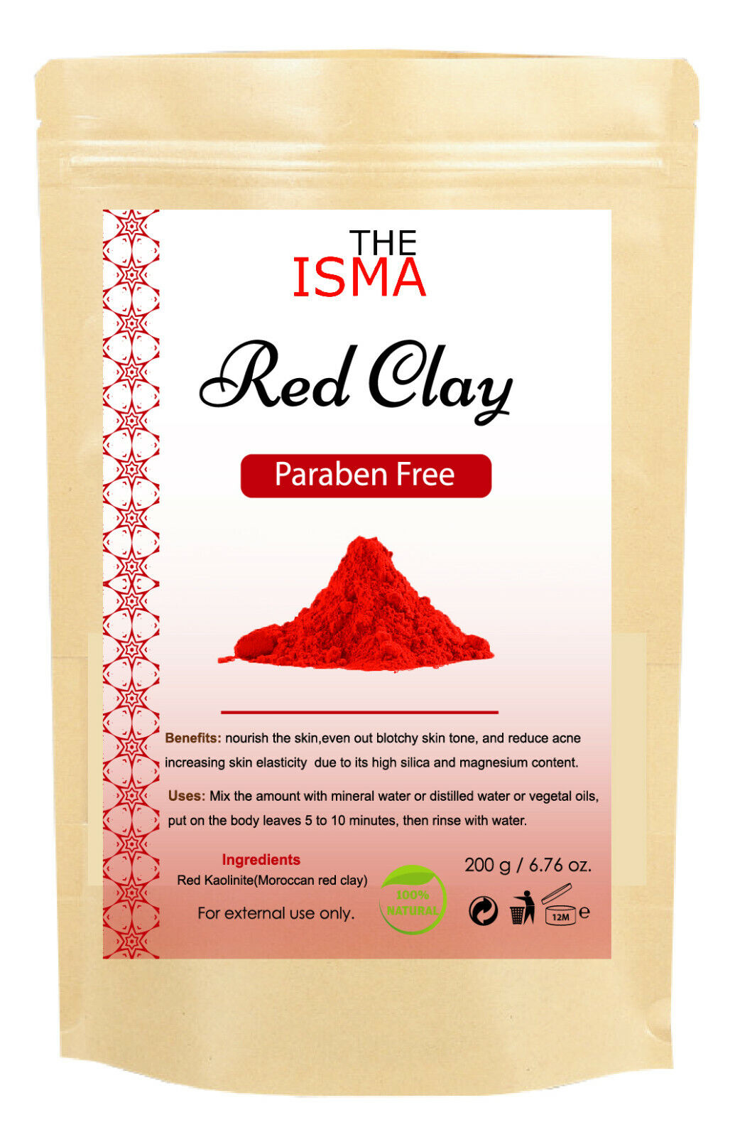 100% Natural Moroccan Mud Mask Collection