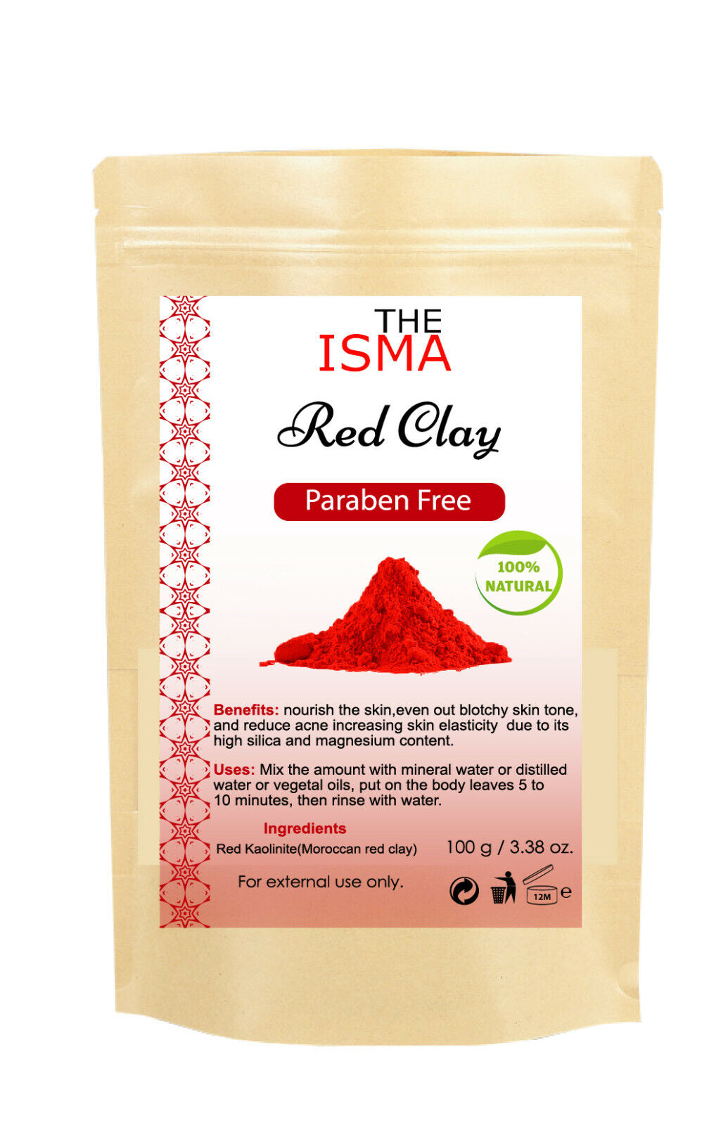 100% Natural Moroccan Mud Mask Collection