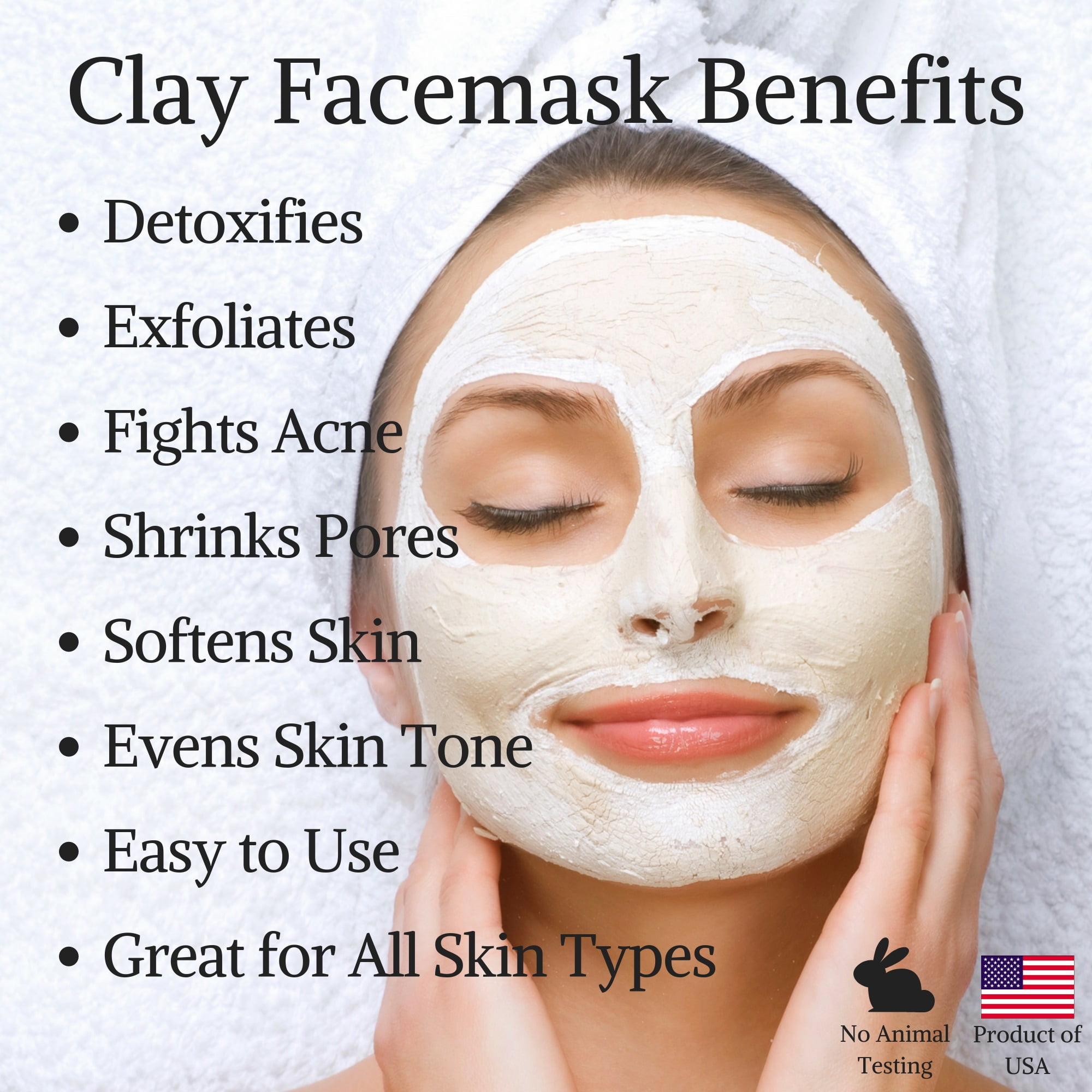 Green Clay Powder for Face, Body, Hair & More