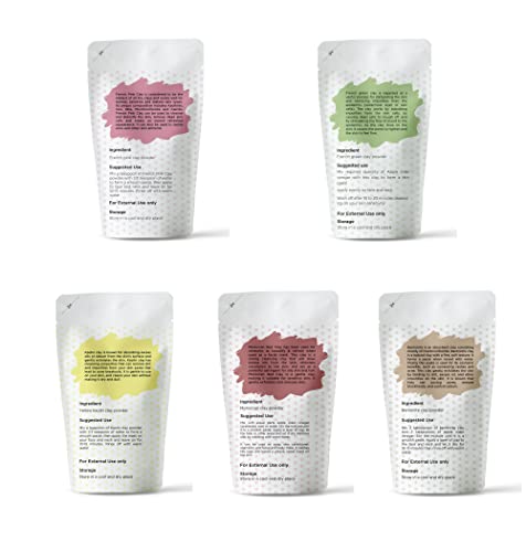 Yogi's Gift Clay Variety Pack - 5 types, 8oz each
