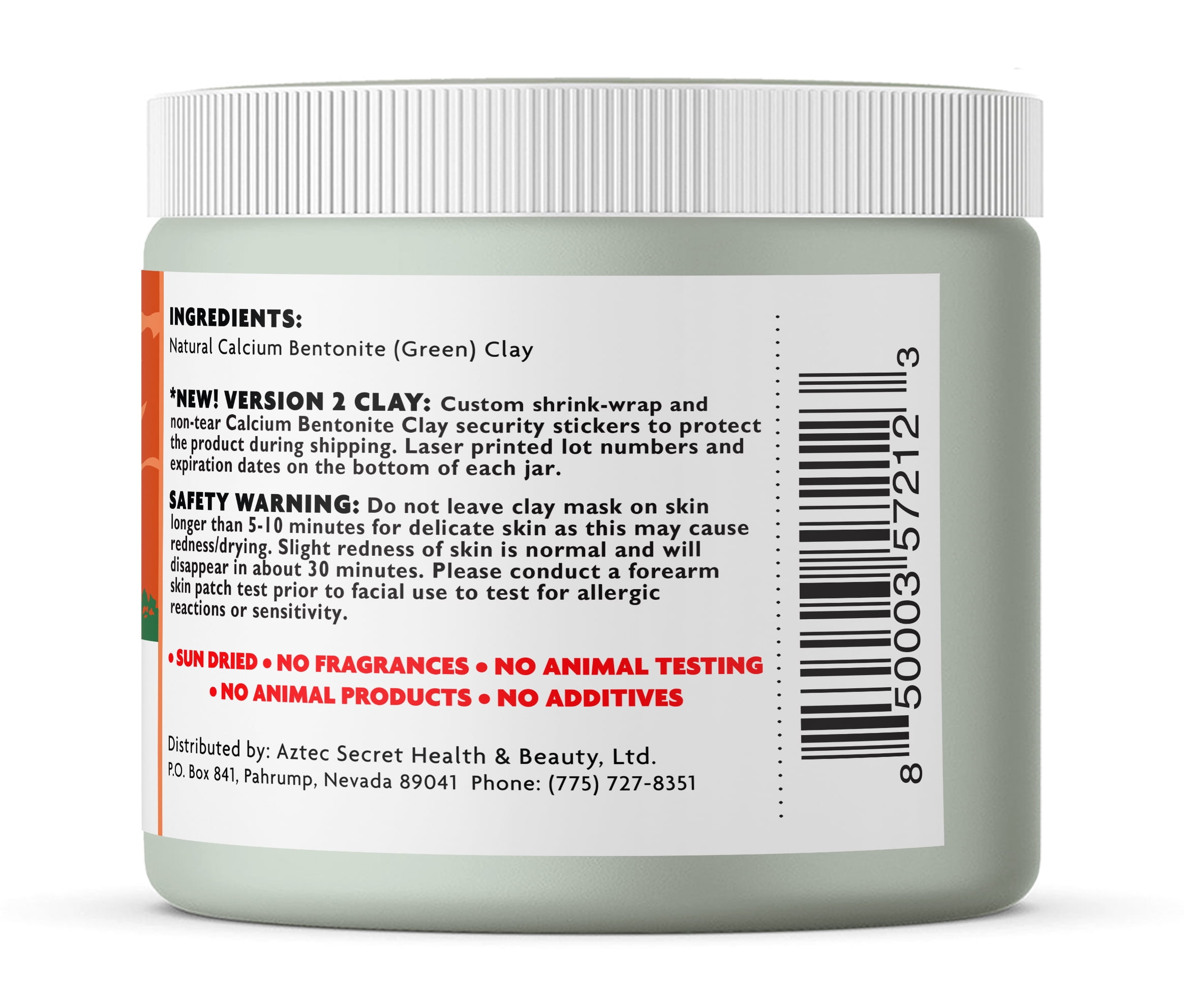 Natural Deep Pore Cleansing Mud Mask, 16 oz