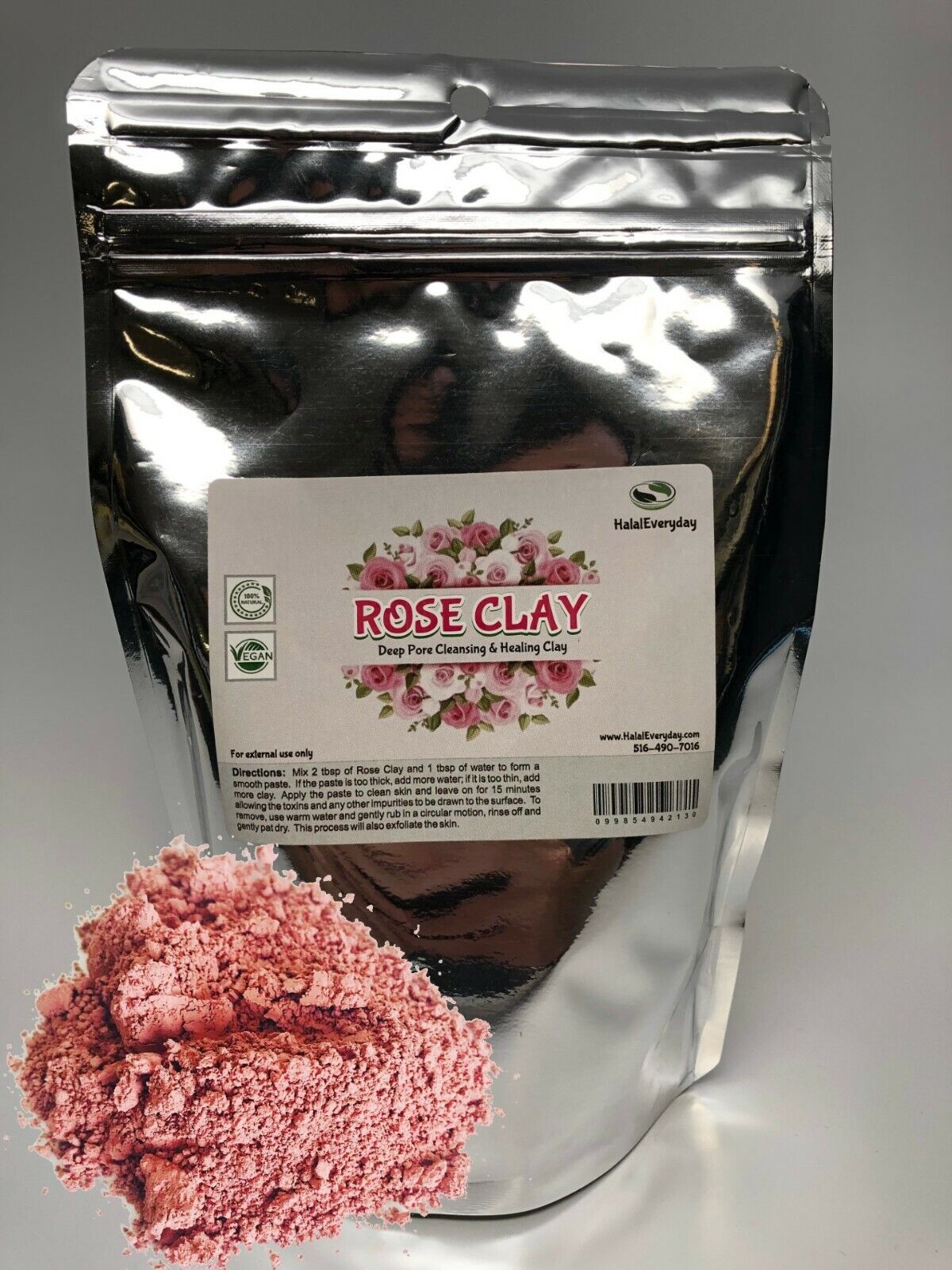 USA Pink Rose Clay Face Mask