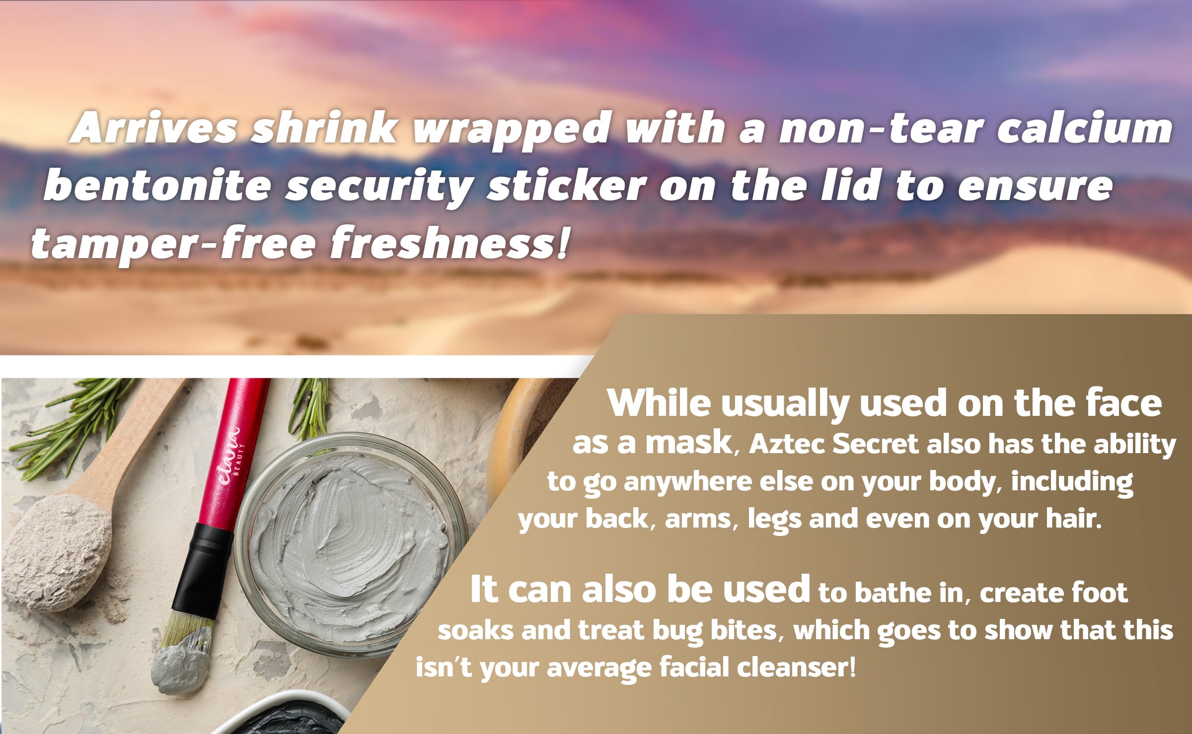 Natural Deep Pore Cleansing Mud Mask, 16 oz