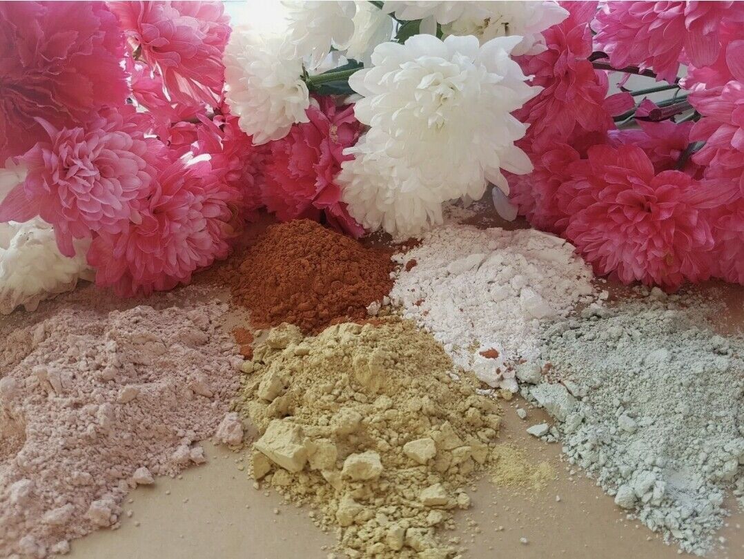 Organic French Clay Face Mask Powder ~ 50g/100g