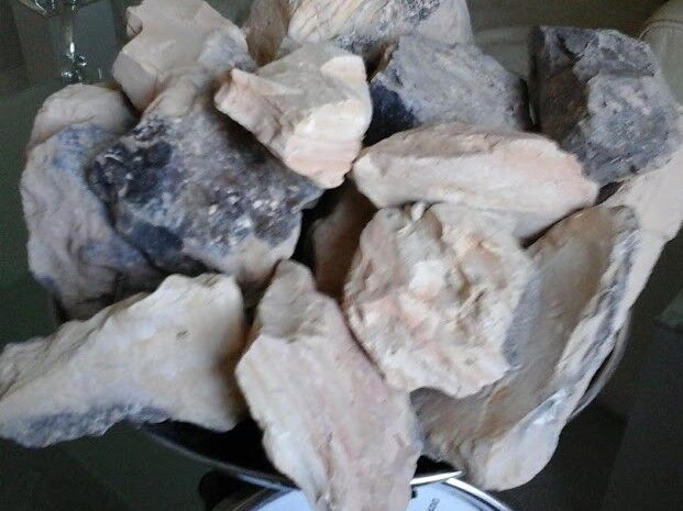 Edible Smoked Mud Mask from AbidjanKaolin Lokpo Calaba