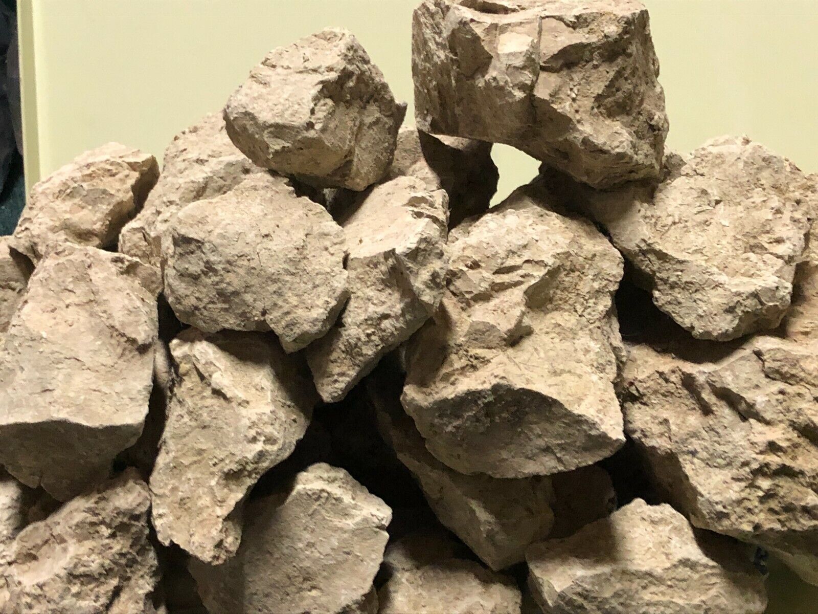Redmond Utah's unprocessed 12lbs bentonite clay chunks