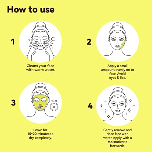 Turmeric & Vitamin C Clay Mud Mask