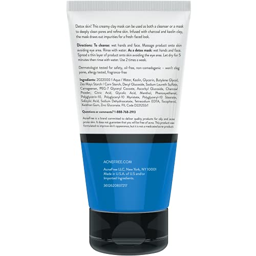 Dual Pack AcneFree Charcoal Mud Mask