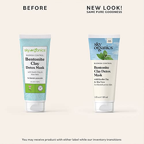 Bentonite Clay Detox Mask for Blemish Control