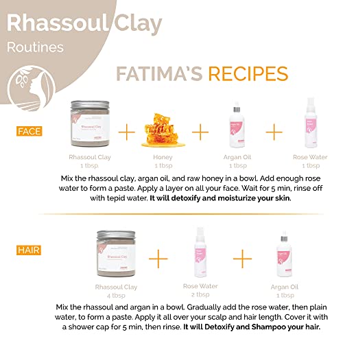 Moroccan Rhassoul Clay for Skin and Hair