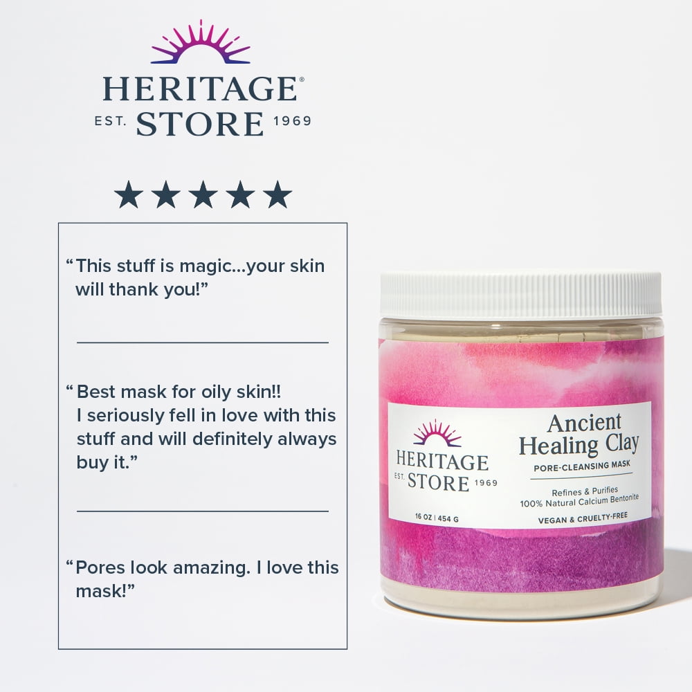 Heritage Store Ancient Healing Clay Mask | Pore Refining