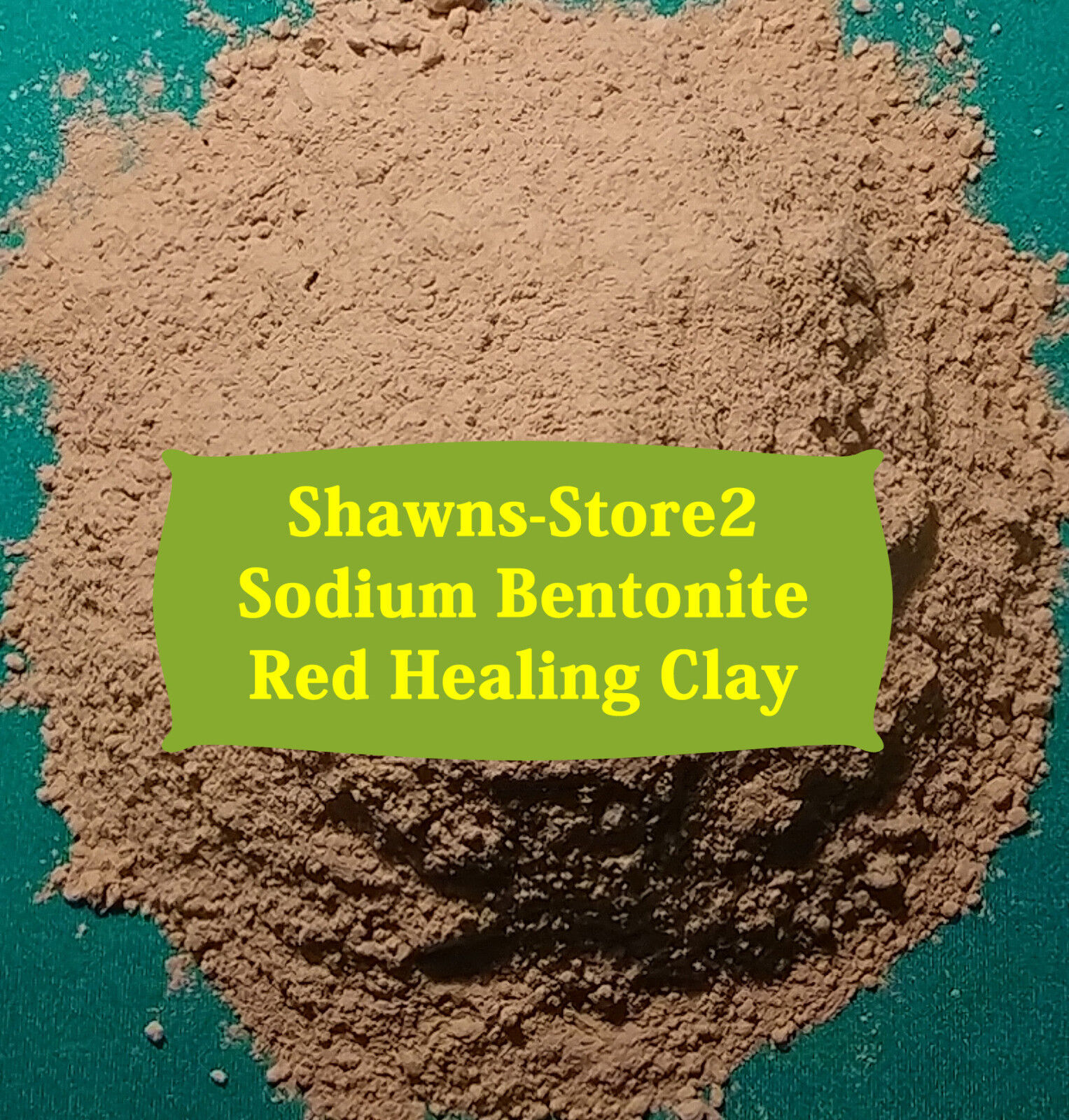 Bentonite Clay Red / Rhassoul Healing Sodium 6 lb  