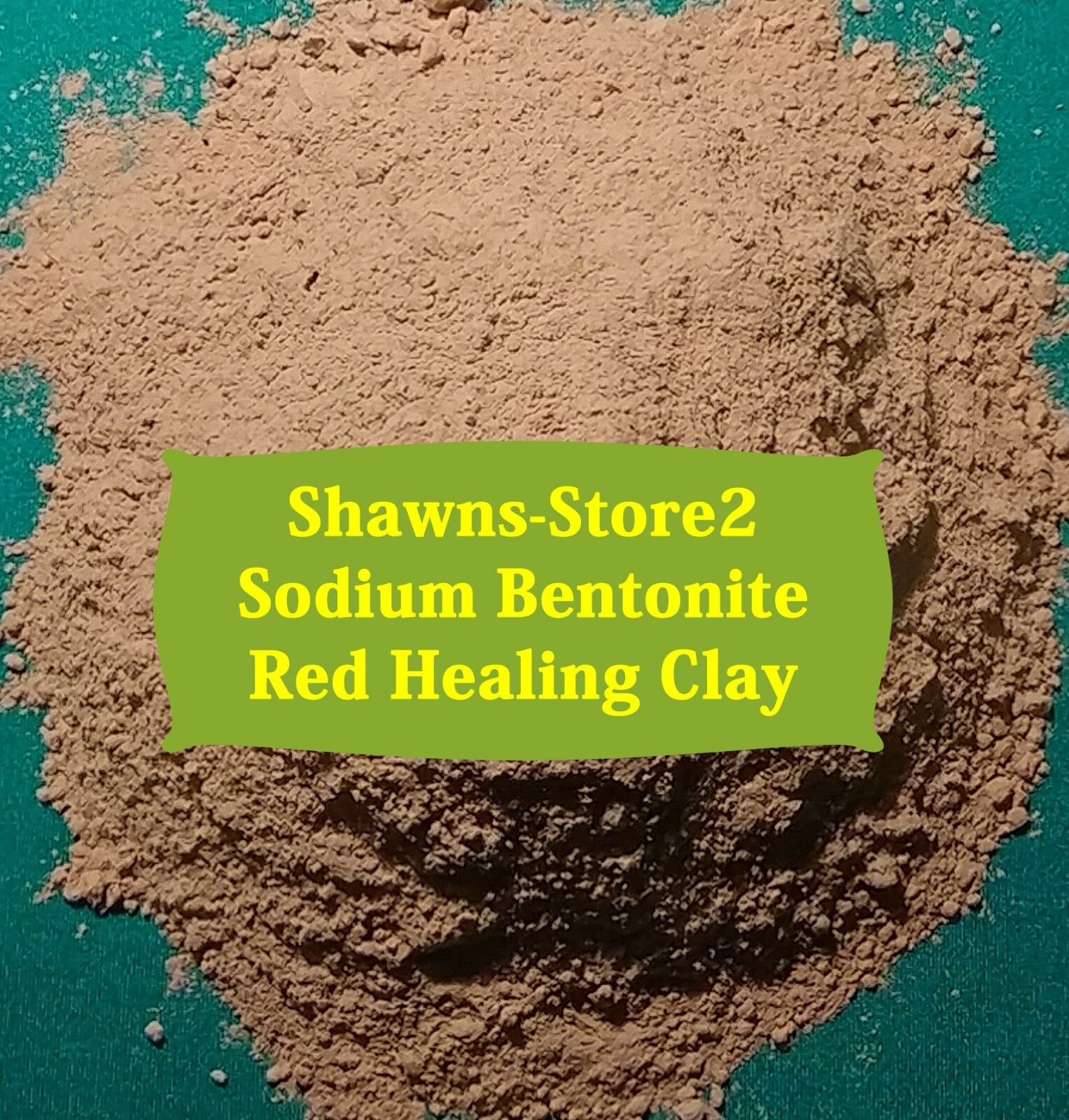 Bentonite Clay Red / Rhassoul Healing Sodium 6 lb  