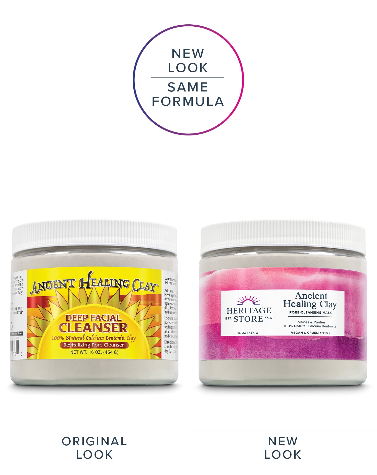 Heritage Store Ancient Healing Clay Mask | Pore Refining