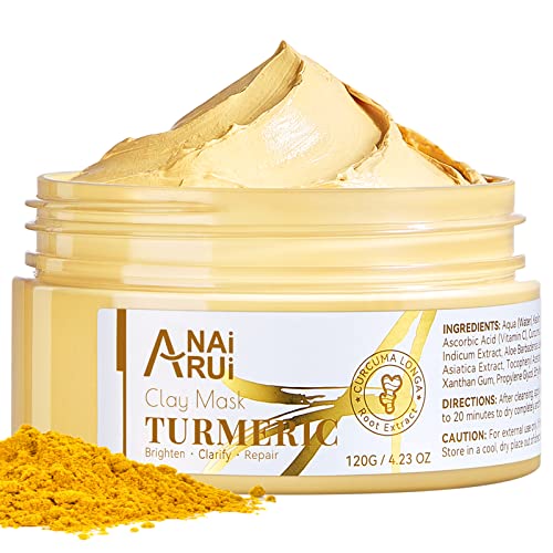 Turmeric Vitamin C Mud Mask for Clear Skin
