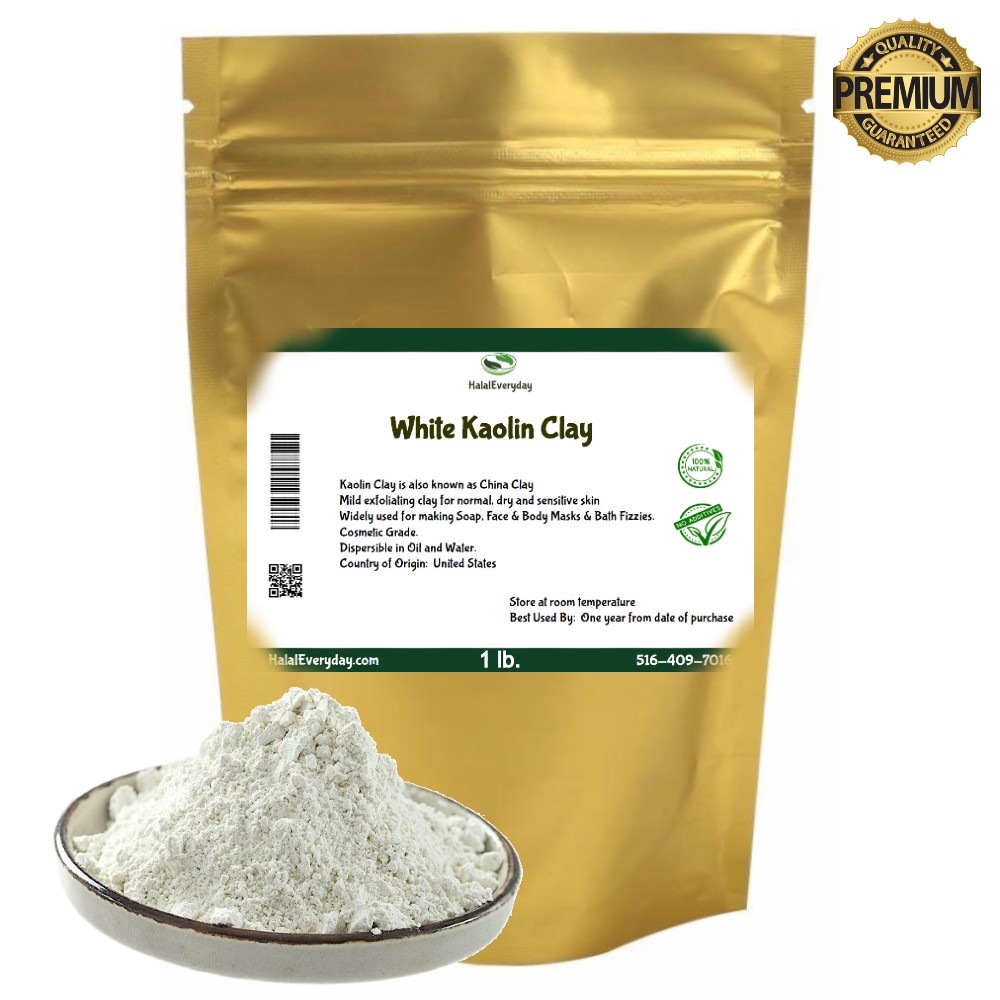 White Kaolin Clay - 2 lb